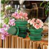 Parliky 6pcs Floral Foam Blocks for Flower Arrangements Round Vase Filler Absorbent Flower Mud Base Wet Dry Use Versatile Floral Supplies view 2