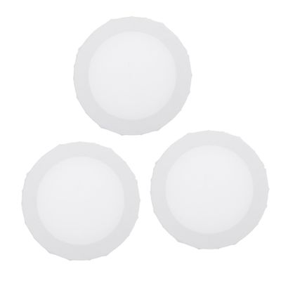 PLAFOPE 3pcs Mini Oil Painting Board Round Artist Canvas Frame DIY Panels Canvas Boards for Painting Suitable for Oils Acrylics Tempera