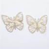10Pcs 50 * 45Mm Sequins Embroidered Mesh Butterfly Patches for DIY Clothes Hat Shoes Patches Accessory Headwear Hair Clips Decor view 1