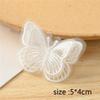 10Pcs 5 * 4Cm Mesh Lace Butterfly Patches Appliques for Clothes Sewing Supplies DIY Hair Clip Accessories view 4