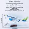 18.5 1:79 Scale Model Airplane Vietnam A320neo Aircraft Model Model Jet Plane Collectibles Resin with Wheels Diecast Plane Mode for Collection(A320neo) view 2