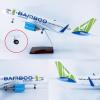 18.5 1:79 Scale Model Airplane Vietnam A320neo Aircraft Model Model Jet Plane Collectibles Resin with Wheels Diecast Plane Mode for Collection(A320neo) view 4