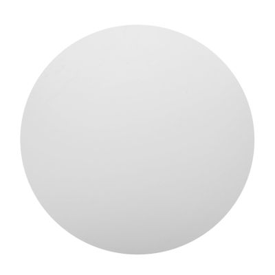 AUTSUPPL 1pc Round Canvas Board for Artists Durable White Oil Painting Canvas for Acrylics and Tempera for DIY Projects and Art Classes
