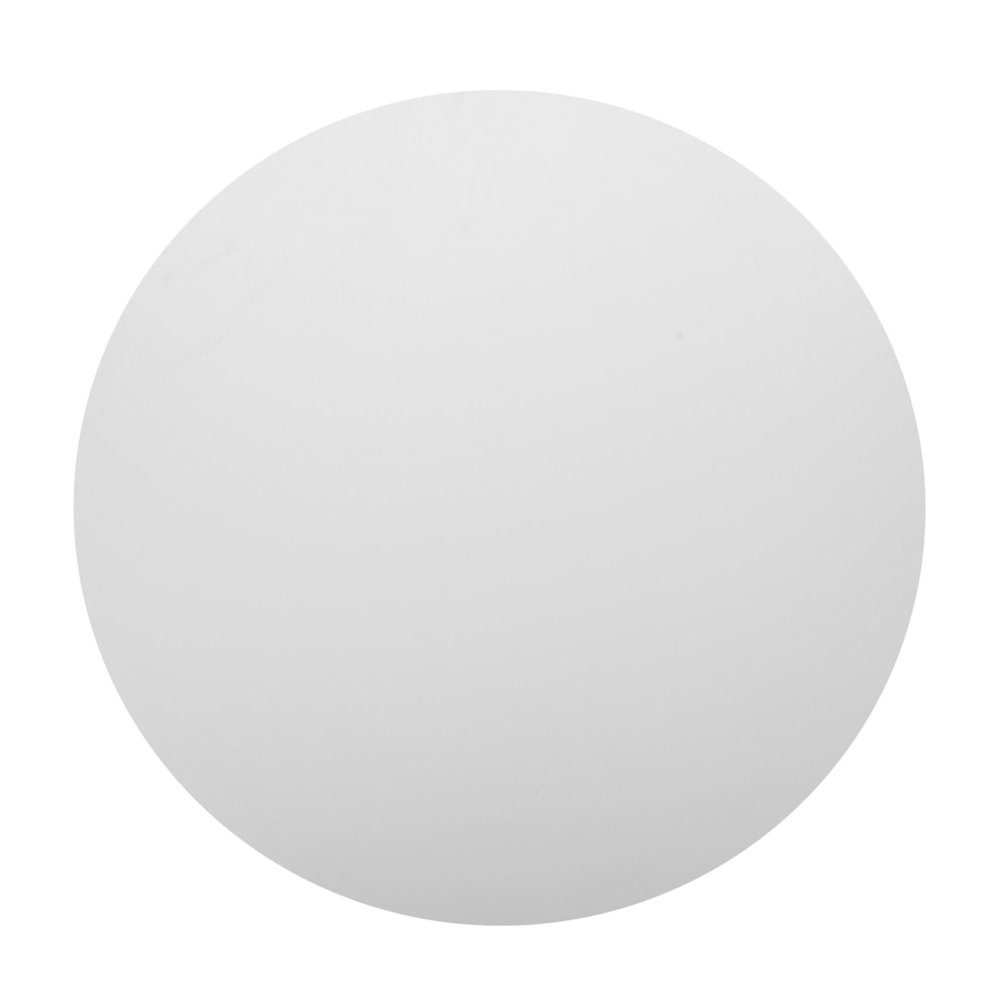 AUTSUPPL 1pc Round Canvas Board for Artists Durable White Oil Painting Canvas for Acrylics and Tempera for DIY Projects and Art Classes