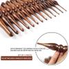 13 Pieces Premium Wooden Crochet Hooks, Crochets Hooks Set for Knitting and Crocheting - Rosewood Knitting Needles (D4) view 3