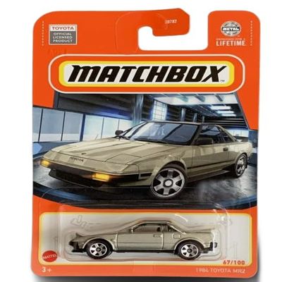 Matchbox 1984 Toyota MR2 Champagne 67/100 Diecast Model Car