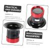 PLAFOPE Professional Metal Magnifying Glass Loupe Jewelry Loupe for Gems Clip Magnifier view 3