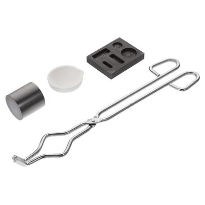 Hohopeti Graphite Smelting Set Crucible Jewelry Recasting Heat Resistant Tool Metal Jewelry Smelting Kit
