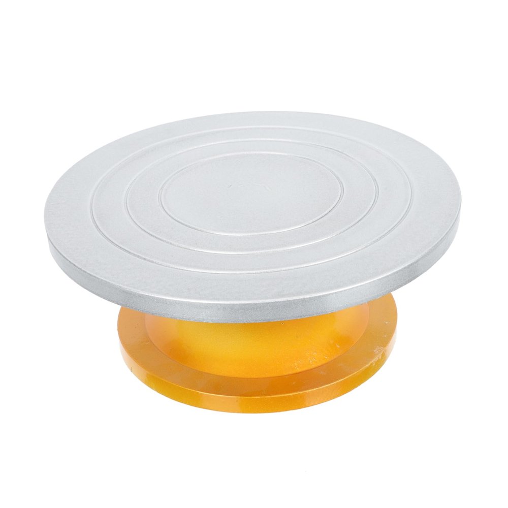 Hohopeti 360degree Manual Clay Turntable Non-Slip Rotating Pottery Plate for Sculpting and Painting Durable Swivel Design for Art Projects and Ceramics