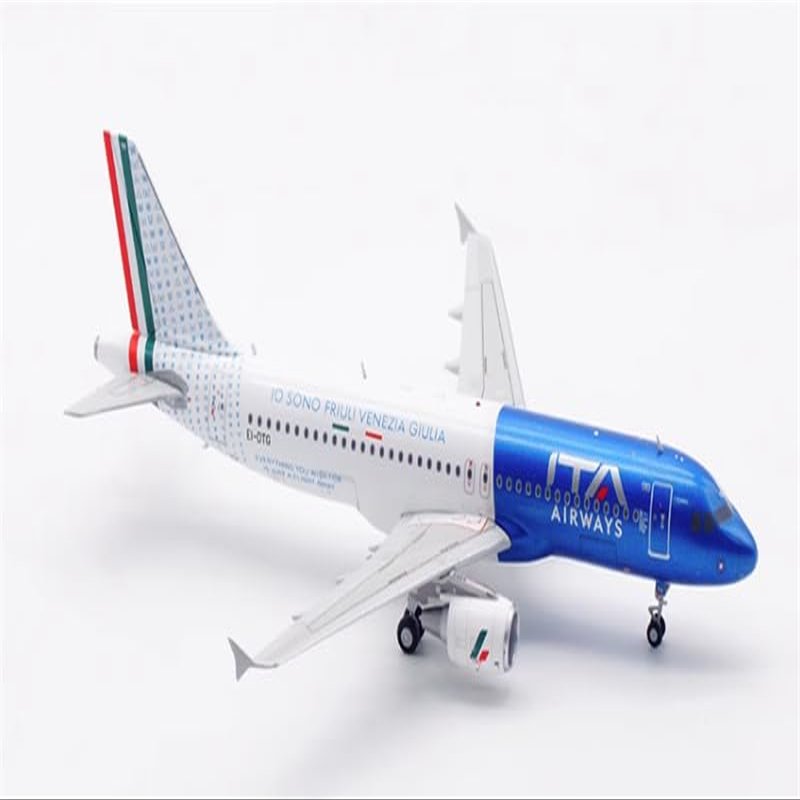 ACE HOBBY for JC Wings ITA Airways for Airbus A320 EI-DTG IO SONO Friuli Venezia Giulia 1:200 Aircraft Pre-Built Model