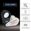 Jewelers Loupe 20X Rechargeable Magnifier with 12 LED&UV Light, Foldable Loupe 0.87inches Lens Jewelry Loop Magnifier, Illuminated Jewelers Loop for Coins, Stamps, Watches, and Gems view 4