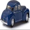 Mint Models 1948-54 D6-3L Sedan Blue in 1:43 Scale EMEU43029A view 2