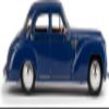 Mint Models 1948-54 D6-3L Sedan Blue in 1:43 Scale EMEU43029A view 3
