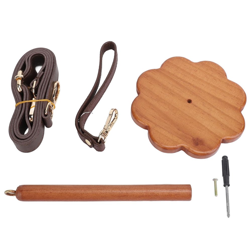 Wrist Yarn Holder Wooden Portable Wrist Yarn Organizer Stand Carrier for Craft Lover