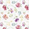 Wilmington Meadow Melody 83336 136 White Flower Toss Cotton Quilting Fabric view 1