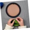 Unomor Diy Embroidery Circle Frame Display Wooden Embroidery Hoop Cross Stitch Frames for Wall Dec view 4