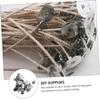 COHEALI 800pcs Metal Candle Wick Tabs for Candle Making Lightweight Wick Holders Craftsmanship for Craft Projects view 2