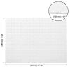 MOUYAT 15 Sheets 4500 Pieces Sublimation Blank Puzzle Jigsaw Puzzles, White DIY Heat Press Blank Puzzle for Sublimation, Weeding Invite, Decorating, Crafts Projects view 2