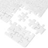 MOUYAT 15 Sheets 4500 Pieces Sublimation Blank Puzzle Jigsaw Puzzles, White DIY Heat Press Blank Puzzle for Sublimation, Weeding Invite, Decorating, Crafts Projects view 3
