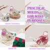 2Pcs Bird Resin Molds, Bird Silicone Epoxy Molds, 3D Animal Resin Silicone Molds for Resin Casting, DIY Crafts, Indoor Desktop Decor view 2