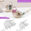 2Pcs Bird Resin Molds, Bird Silicone Epoxy Molds, 3D Animal Resin Silicone Molds for Resin Casting, DIY Crafts, Indoor Desktop Decor view 3