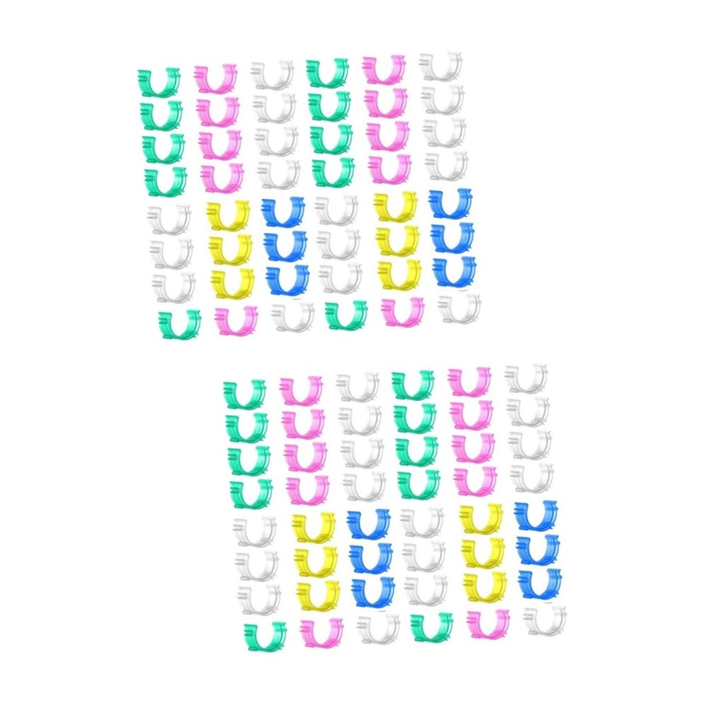 CORHAD 200pcs Sewing Machine Bobbin Clips Thread Holders for Sewing Accessories for Beginners