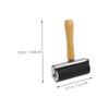 HOODANCOS 3pcs Printmaking Ink Roller Handheld Rollers for Crafting Block Stamping Painting Adhesion Smooth Black for view 2