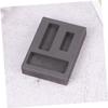 Hohopeti Graphite Tank Mold: Non-Ferrous Metal Casting Mould Gold Silver Ingot Crafting Tool view 4