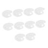 SEWOART 10pcs Watercolor Palette Tray Paint Mixing Palette for Boys and Girls Sturdy Paint Trays Bulk view 3