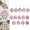 Embroidery kit,embroidery kit for beginners,christmas embroidery kits for adults,hand embroidery,Embroidery Kit Christmas Ornaments, Christmas Embroidery Kit,for Adults Beginners(Red and white embroid view 1