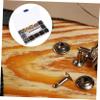 Hohopeti 480Pcs Leather Rivet Kit Double Cap Copper Rivets for DIY Leather Craft Fashion Accessories and Clothing Repair view 4