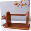 Gogogmee Wooden Spool Holder for Crocheting Yarn Spindle Rack Yarn Rack Thread Organizer Knitting Accessory view 3