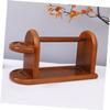 Gogogmee Wooden Spool Holder for Crocheting Yarn Spindle Rack Yarn Rack Thread Organizer Knitting Accessory view 4