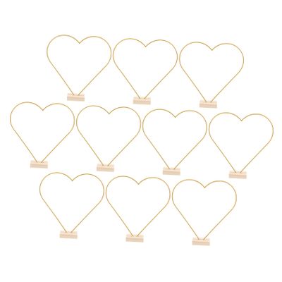 ULDIGI Metal Floral Hoop DIY Kit 10pcs Set Wedding Table Centerpieces Decorations