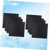 TOPPERFUN 10pcs Counted Cross-Stitch Fabric for Needlework Black Cotton Embroidery Cloth for DIY Projects and Family Crafts view 3