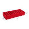 ULDIGI Craft Ribbon Storage Organizer Lightweight and Portable Ribbon Holder for Easy Access for DIY Projects and Wrapping Capacity view 2