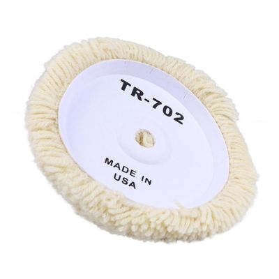 ULTECHNOVO Wool Buffing Pad Wheel for Auto Polisher Wool Material for Polishing Cars Non-damaging Buffing Wheel for Precision Cleaning and Waxing