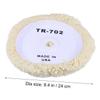 ULTECHNOVO Wool Buffing Pad Wheel for Auto Polisher Wool Material for Polishing Cars Non-damaging Buffing Wheel for Precision Cleaning and Waxing view 2