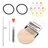 ULDIGI Wooden Weaving Loom Needle Mini Knitting Machine for Loom Yarn Knitter Clothing Weaving view 1