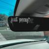 Just Pray Car Mirror Decal, Pray Decal, Encouraging Quotes, Positive Stickers,I Love You Drive Safe Mirror Decal,Rearview Mirror Car Decals For Women,Christmas Gift (Pray Decal) view 4