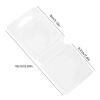 100 Packs Clear Wax Melt Forms, Empty Plastic Tray for Valentine Day Wickless Tarts Candle Crafting, Wax Forms for Candle Forms, 2.4 x 1.4 x 1in (Heart Shaped) view 2