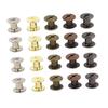 TOPPERFUN 100sets DIY Leather Repair Rivet Kit Double-Sided Studs Rivets Leather Craft Accessories view 1