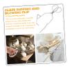 TOPPERFUN Professional Pottery Glazing Tools High Temperature Ceramic Clamp for Pottery Accessories view 3