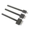 KICHOUSE 3pcs Punch Leather Row Punch Tool DIY Leather Hole Grommet Hole Pliers Craft Supplies view 1