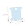 SEWOART 400pcs Sewing Thread Stand Thread Winding Plate Spools Holder Embroidery Holder Stitch Sewing Tools Organize Your Accessories Random Color view 2