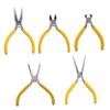 Hohopeti 5pcs Mini Pliers for Diy Jewelry Making Needle Nose Chain Nose Versatile Beading Accessories for Crafts and Maintenance view 1