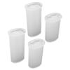 HAPINARY 4 Pcs Crystal Epoxy Lighter Cover Mold DIY Silicone Casting Molds for Crafts Suitable for Resin Art and Decorative Projects view 1