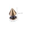 CORHAD 20pcs Tree Rivets DIY Studs Rivets for Punk Style Clothing Accessories Metal Screw Back for Shoes view 2
