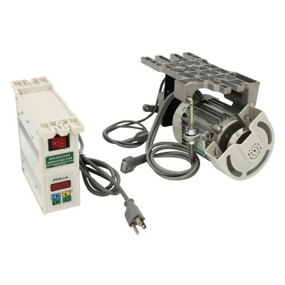 Electric Brushless Servo Motor with Controller 600W Industrial Sewing Machine Servo Motor 4500RPM Brushless Sewing Machine Servo Motor Split Motor, 100 Stitches/min