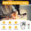 Electric Brushless Servo Motor with Controller 600W Industrial Sewing Machine Servo Motor 4500RPM Brushless Sewing Machine Servo Motor Split Motor, 100 Stitches/min view 2